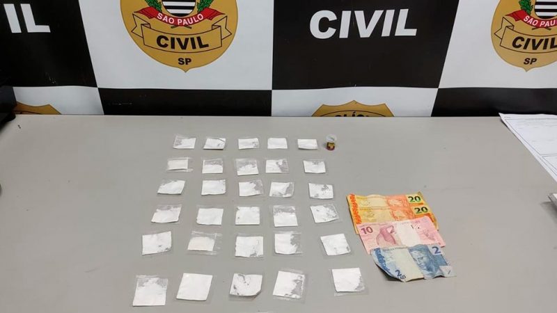 Disque-Denúncia leva acusado de tráfico à prisão em Bragança