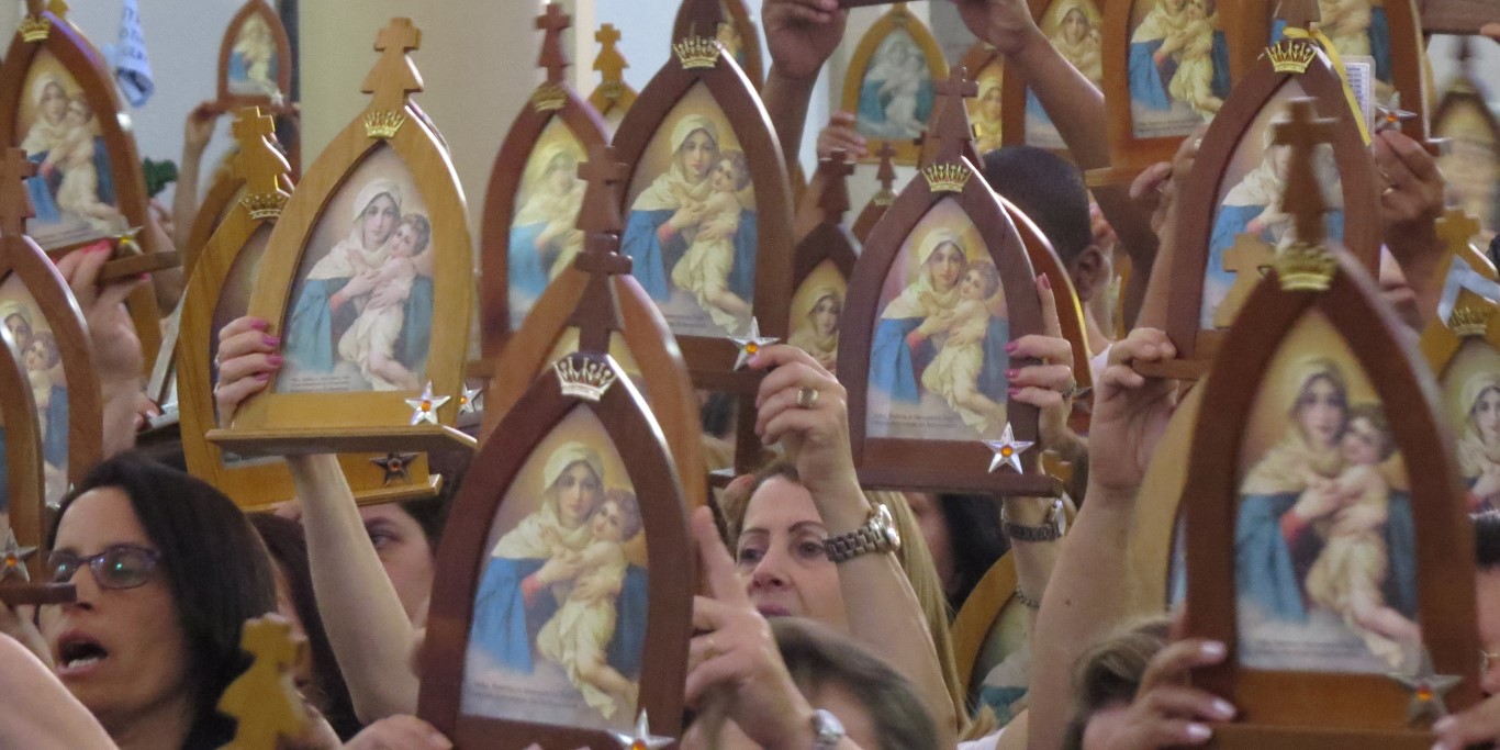 Encontro Nacional da Mãe Peregrina acontece em Atibaia