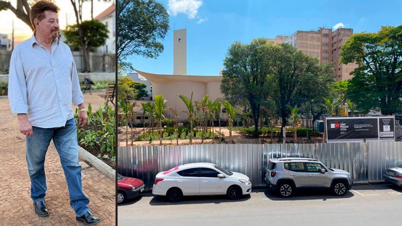 Não cumpriu: Praça Central não fica pronta no prazo estipulado pelo prefeito