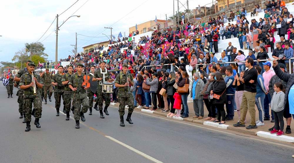 Bragança Paulista promove desfile cívico do Dia da Independência