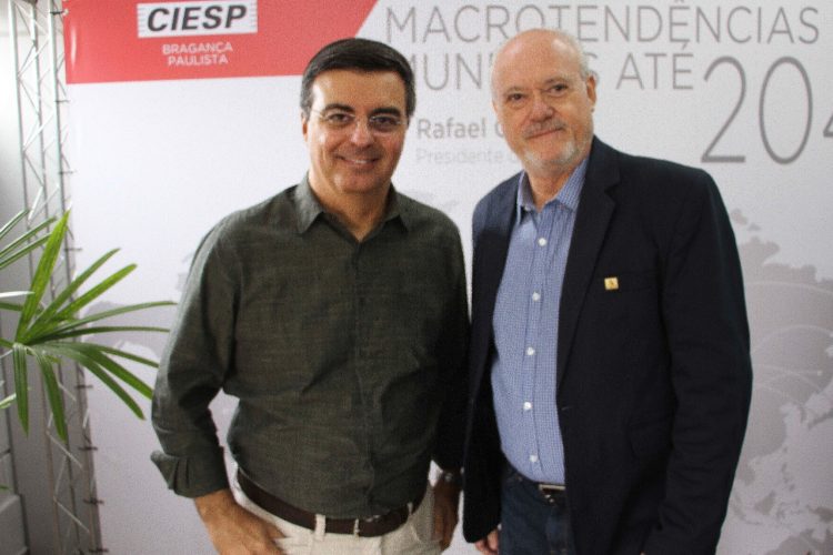 Presidente da CIESP visita Bragança Paulista e conversa com empresários