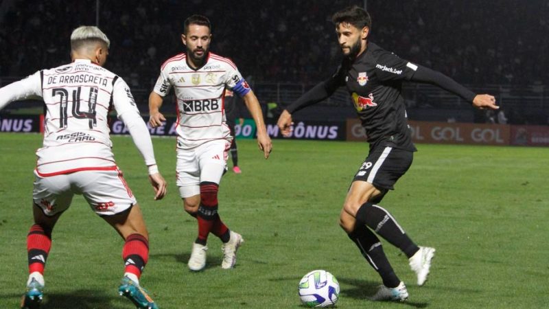 Confronto do Bragantino contra o Flamengo acontecerá dia 23 de novembro