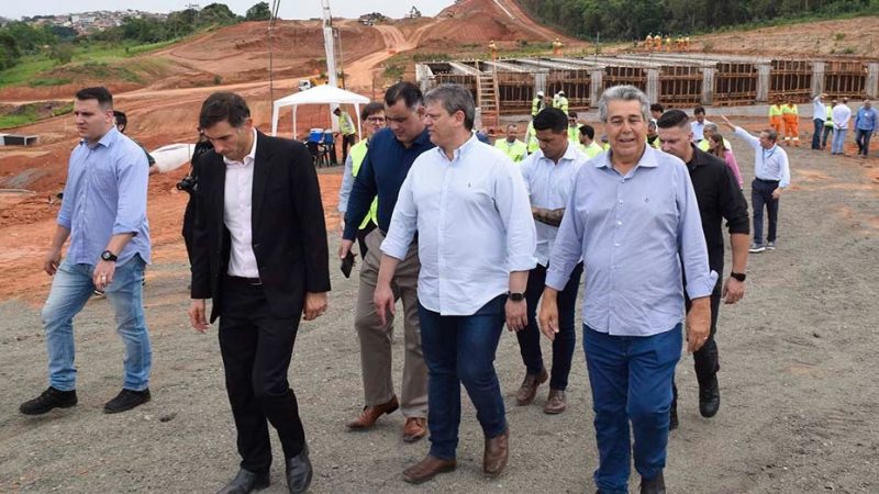 Governador visita obra da perimetral de Itatiba