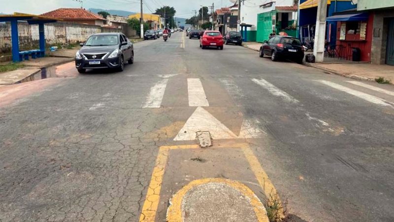 População pede melhor sinalização de trânsito no Tanque do Moinho