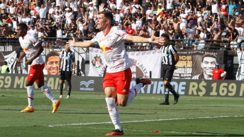 Bragantino arranca o empate do Botafogo nos acréscimos