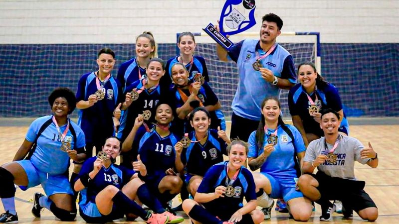 Futsal Adulto Feminino de Bragança Paulista conquista campeonato