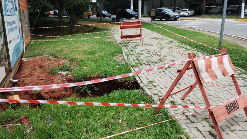 Prefeitura fará reparos emergenciais na Avenida dos Imigrantes