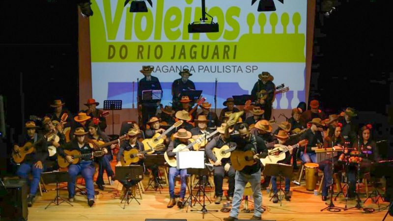 Violeiros do Rio Jaguari se apresenta sábado em Bragança