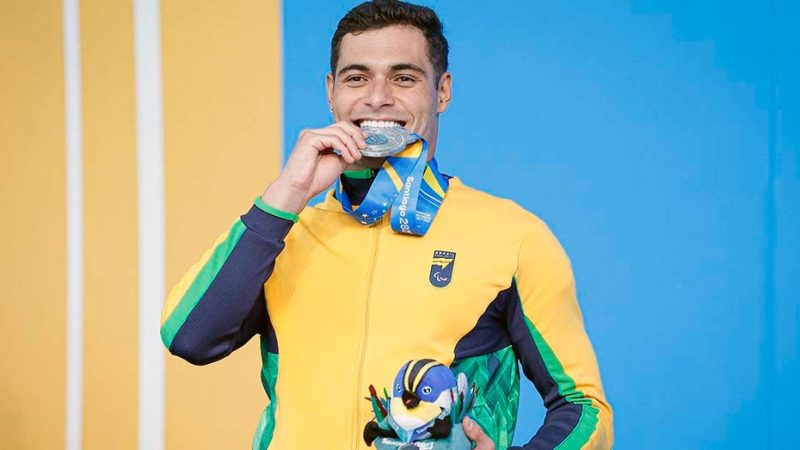 Andrey Garbe é prata nos Jogos Parapan-Americanos