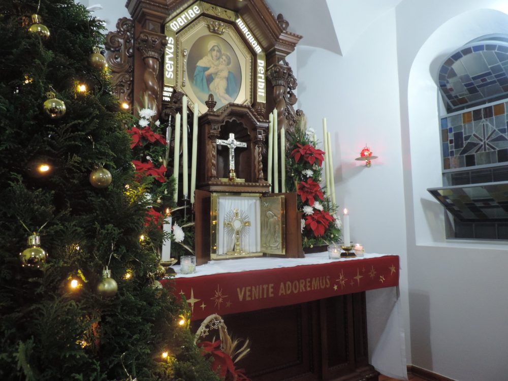 Santuário realiza Cantata de Natal e inauguração de presépio