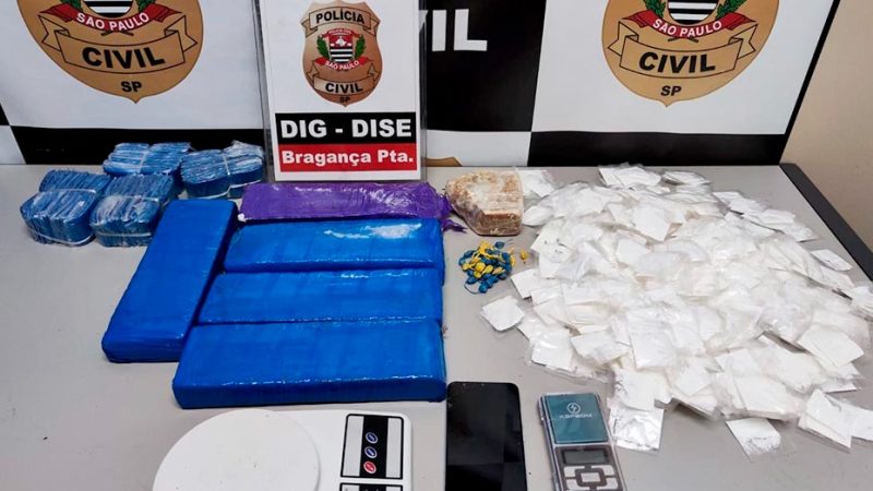 Adolescente investigado por roubo é preso com 4kg de drogas
