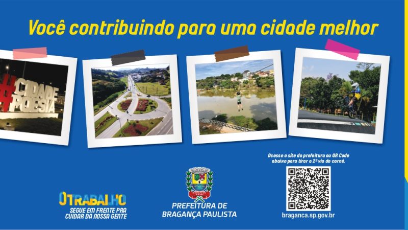 IPTU 2024 de Bragança Paulista, por enquanto, só está disponível na internet