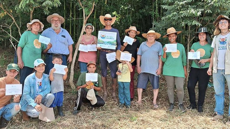 ‘De Olho nos Rios’ realiza capacitação ambiental em Bragança