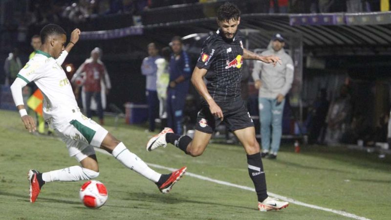 Bragantino perde para o Palmeiras com gol no final da partida