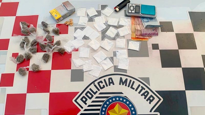 PM prende jovem com drogas na Planejada III