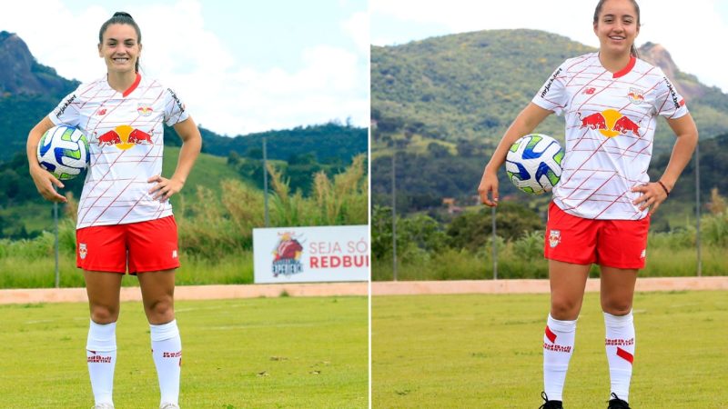 Jogadoras do Bragantino se enfrentam pelas seleções do Equador e Uruguai