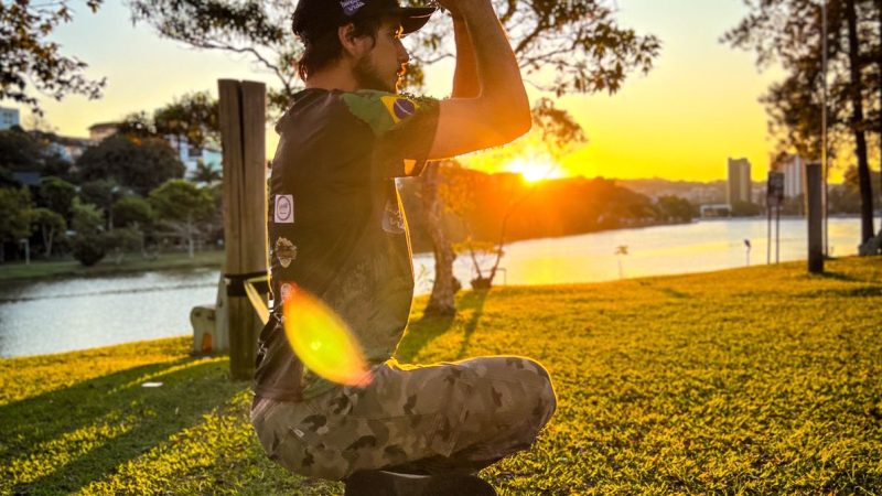 Travessia de Slackline acontece domingo no Lago do Taboão