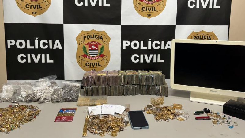 Receptador de furto em joalheira é preso pela Polícia Civil