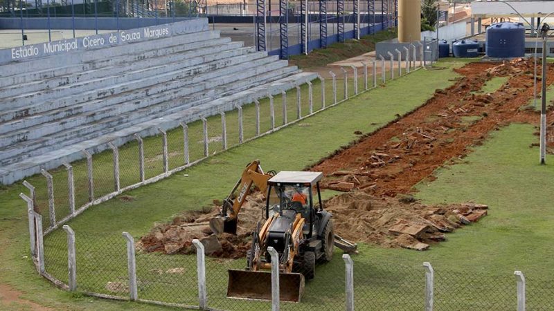 Iniciadas obras do Novo Estádio Municipal de Bragança Paulista