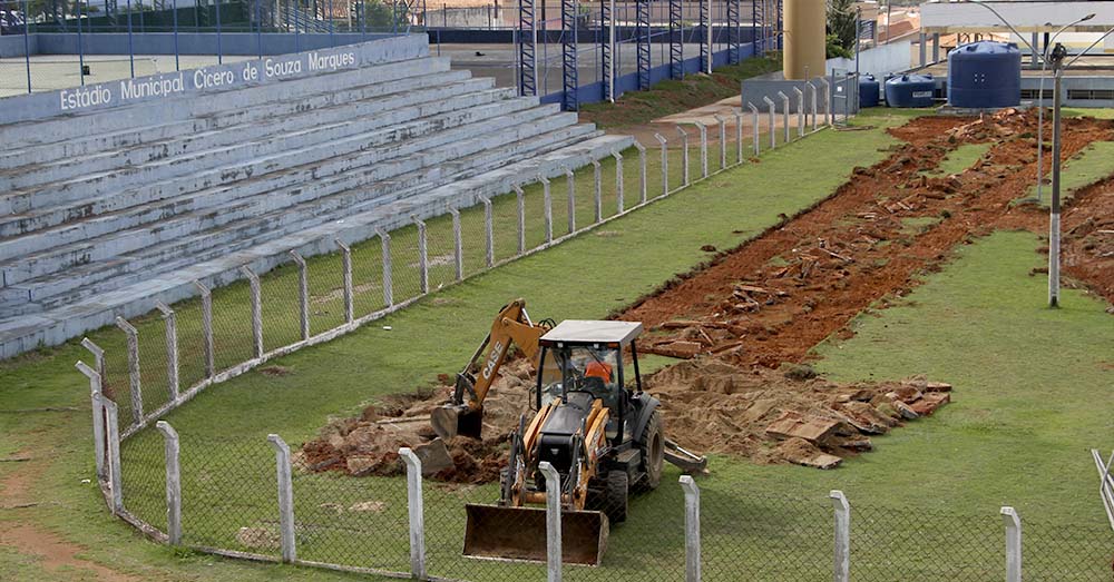 Iniciadas obras do Novo Estádio Municipal de Bragança Paulista