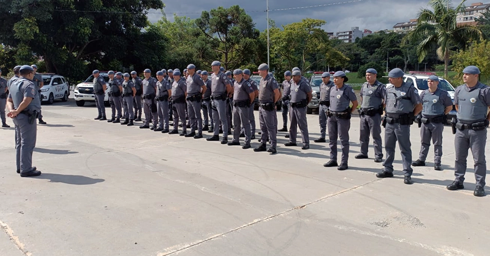 Polícia Militar realiza operação ‘Força Total’ em Bragança Paulista