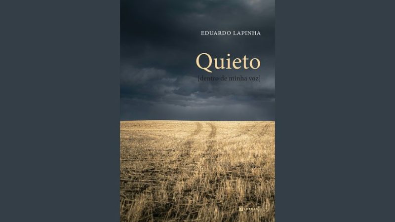 Eduardo Lapinha lança livro “Quieto” neste sábado em Bragança