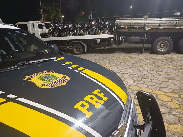 PRF recupera 9 motos na Rodovia Fernão Dias