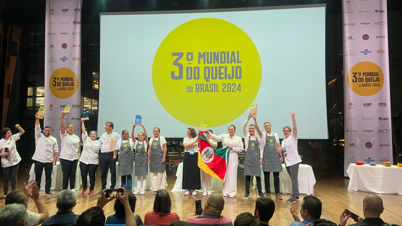 Queijos da região são premiados no 3º Mundial do Queijo do Brasil