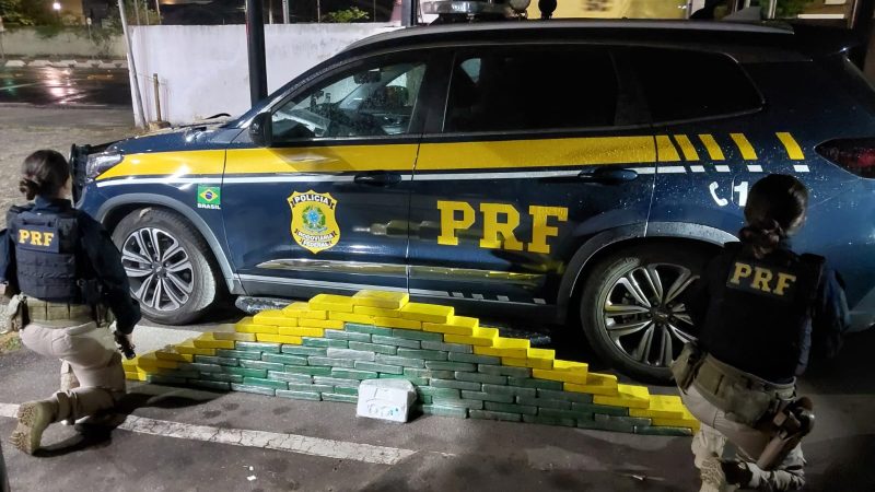 Polícia apreende 90kg de cocaína na Fernão Dias
