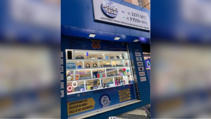 Worldcell contrata atendente para loja em Bragança Paulista