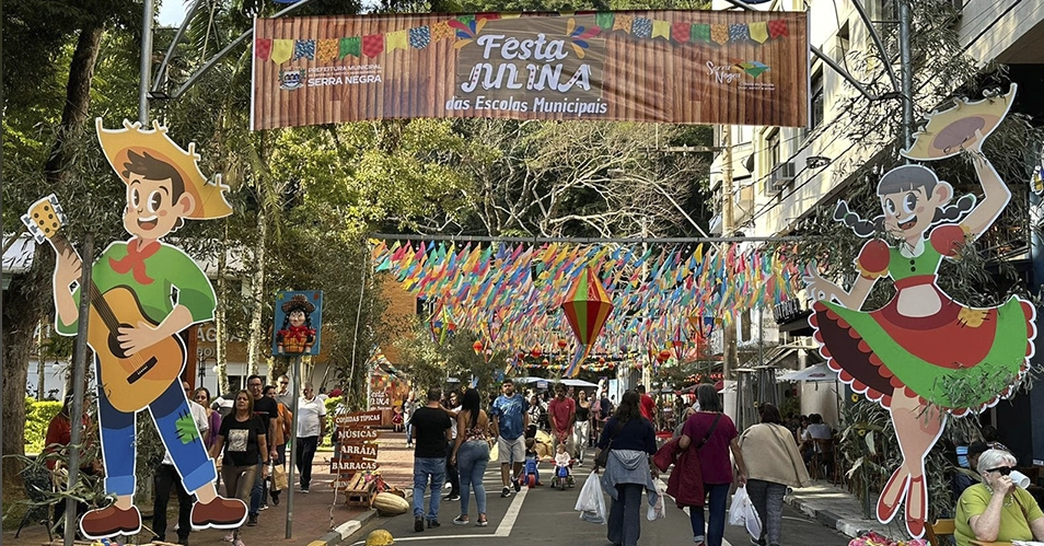 Festa Julina de Serra Negra acontece no feriado prolongado