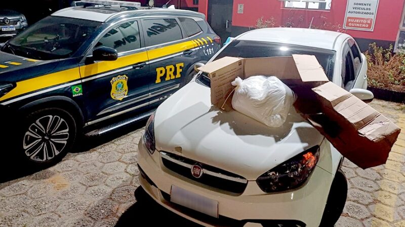 PRF prende acusado de tráfico na Fernão Dias