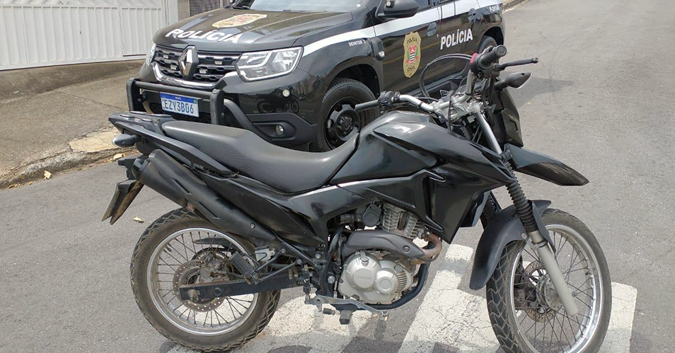 Detido com moto roubada é encaminhado para Fundação CASA