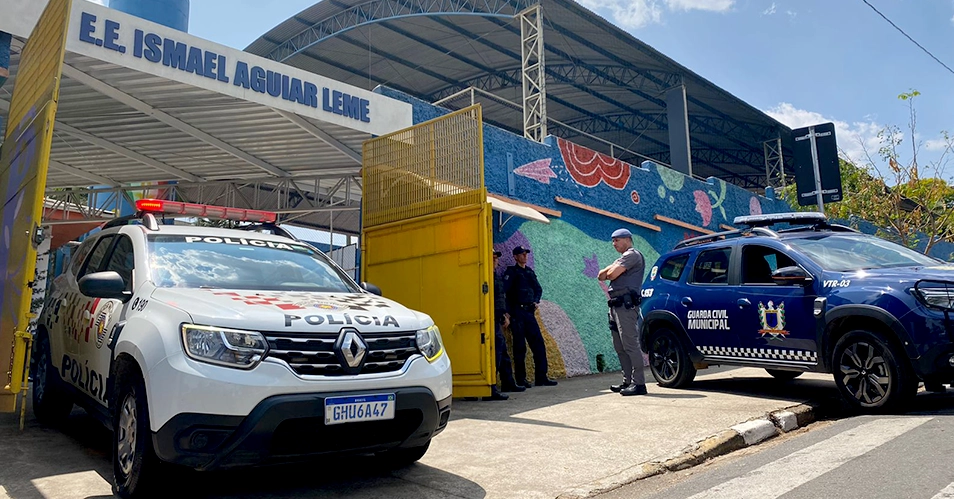 Policiamento é reforçado nas imediações de Escola Estadual