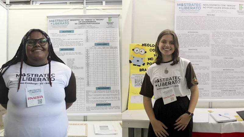 Estudantes de Bragança participam da maior feira de ciência e tecnologia da América Latina