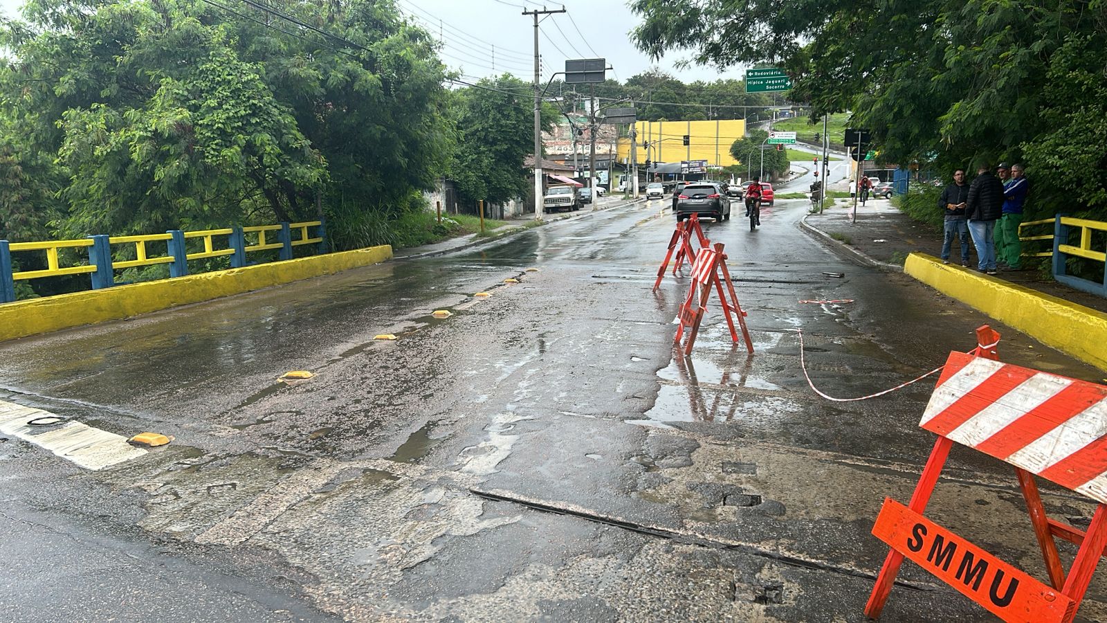 Ponte é interditada emergencialmente para reparos em Bragança