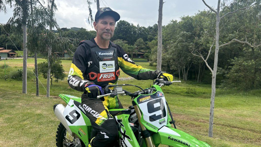 Jorge Negretti disputa o World Vet Motocross na Califórnia