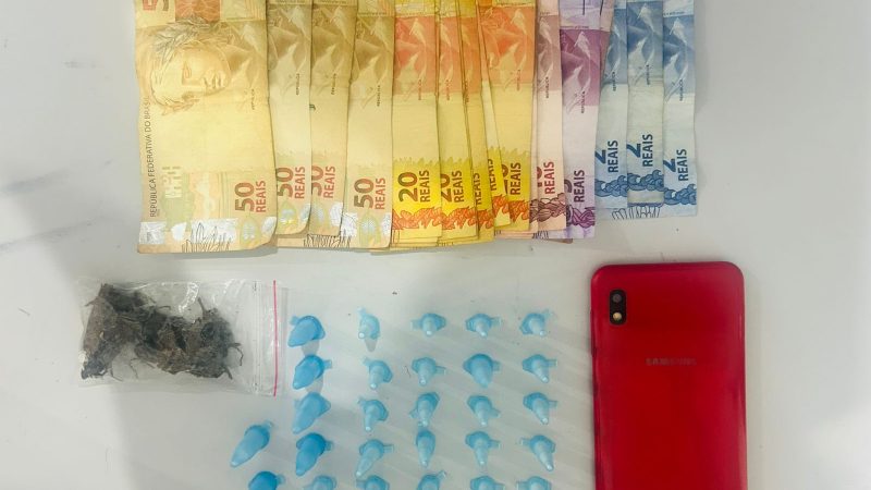 PM prende mulher acusada de tráfico em Bragança