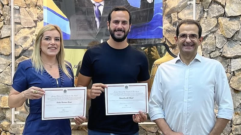 Edmir Chedid é diplomado prefeito de Bragança Paulista