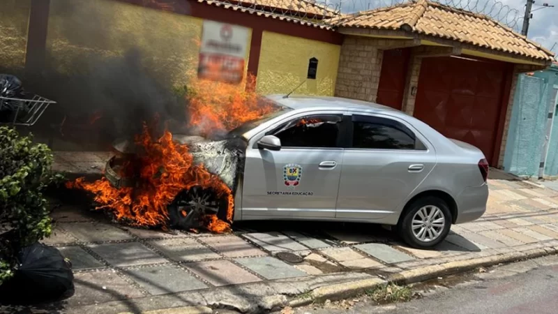Prefeitura se manifesta sobre incêndio em carro oficial