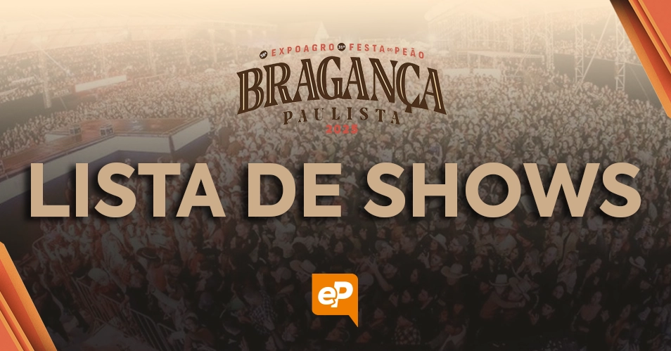 Shows da Festa do Peão de Bragança Paulista são divulgados
