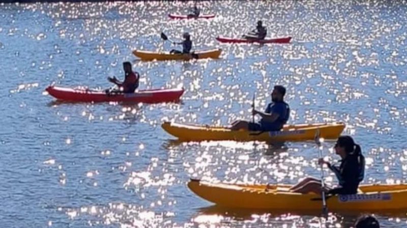 Bragança abre inscrições para aulas de canoagem no Lago