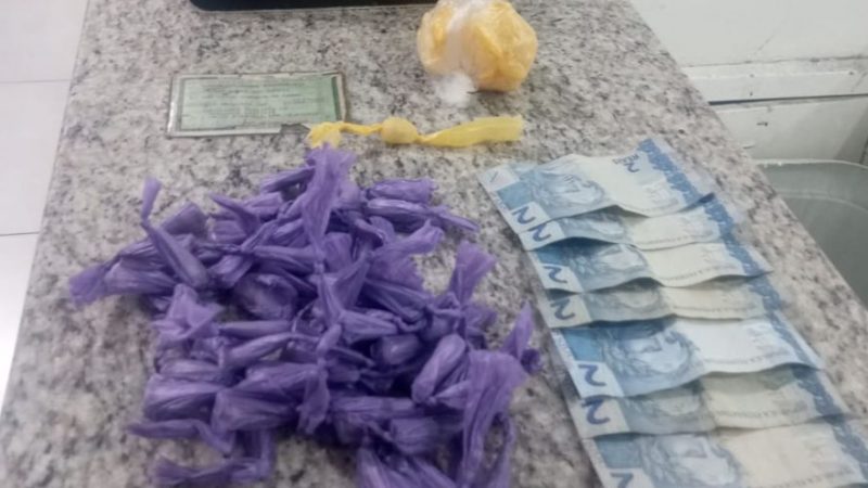 PM prende 3 acusados de tráfico na Vila Davi e Iguatemi