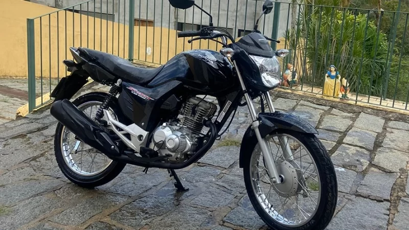Motocicleta é furtada nas proximidades de indústria