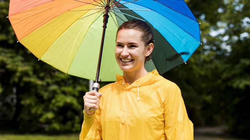 Final de semana terá pancadas de chuva e máxima de 28ºC