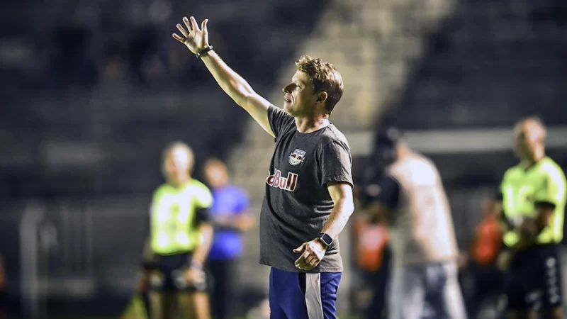 Red Bull Bragantino empata e Seabra afirma estar insatisfeito