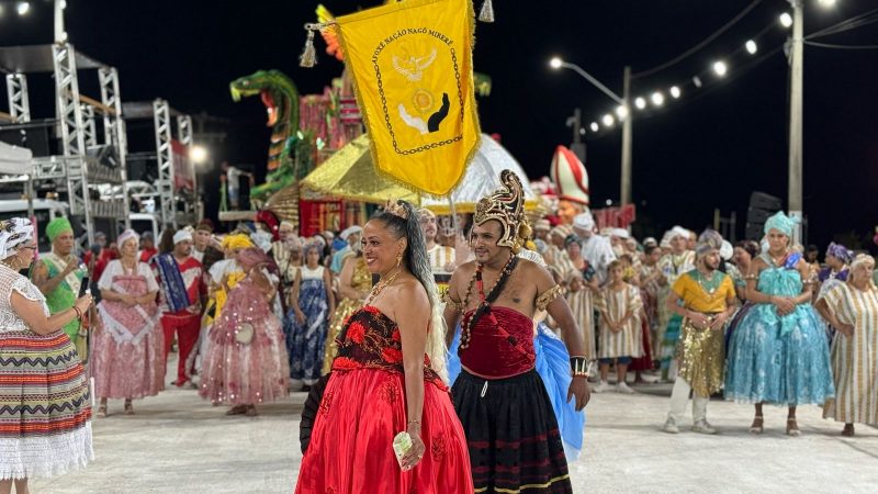 Grupo Afoxé Nagô Mirerê abre desfiles  de 2025 em Bragança