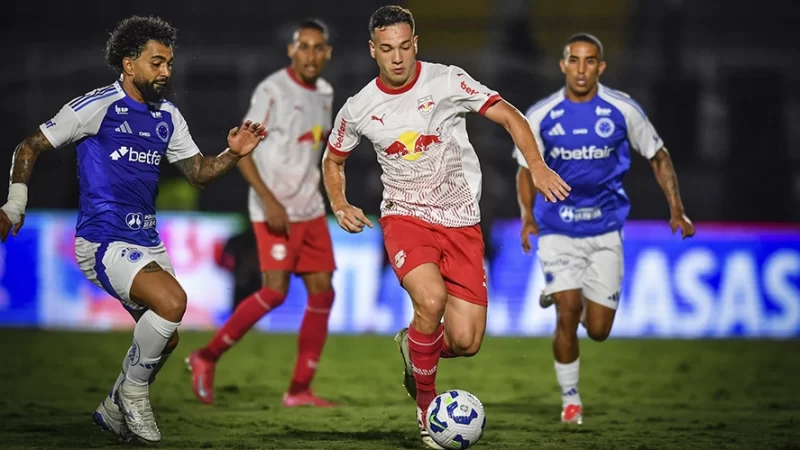 Red Bull Bragantino empata em amistoso com Cruzeiro