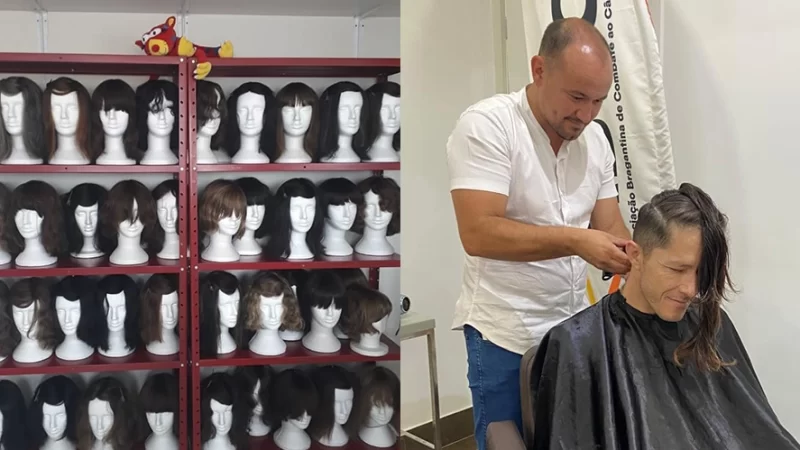Perucaria da ABCC realiza cortes de cabelo para doações