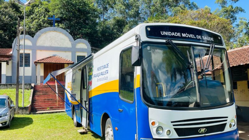 Saúde Móvel: confira o cronograma do mês de abril em Bragança